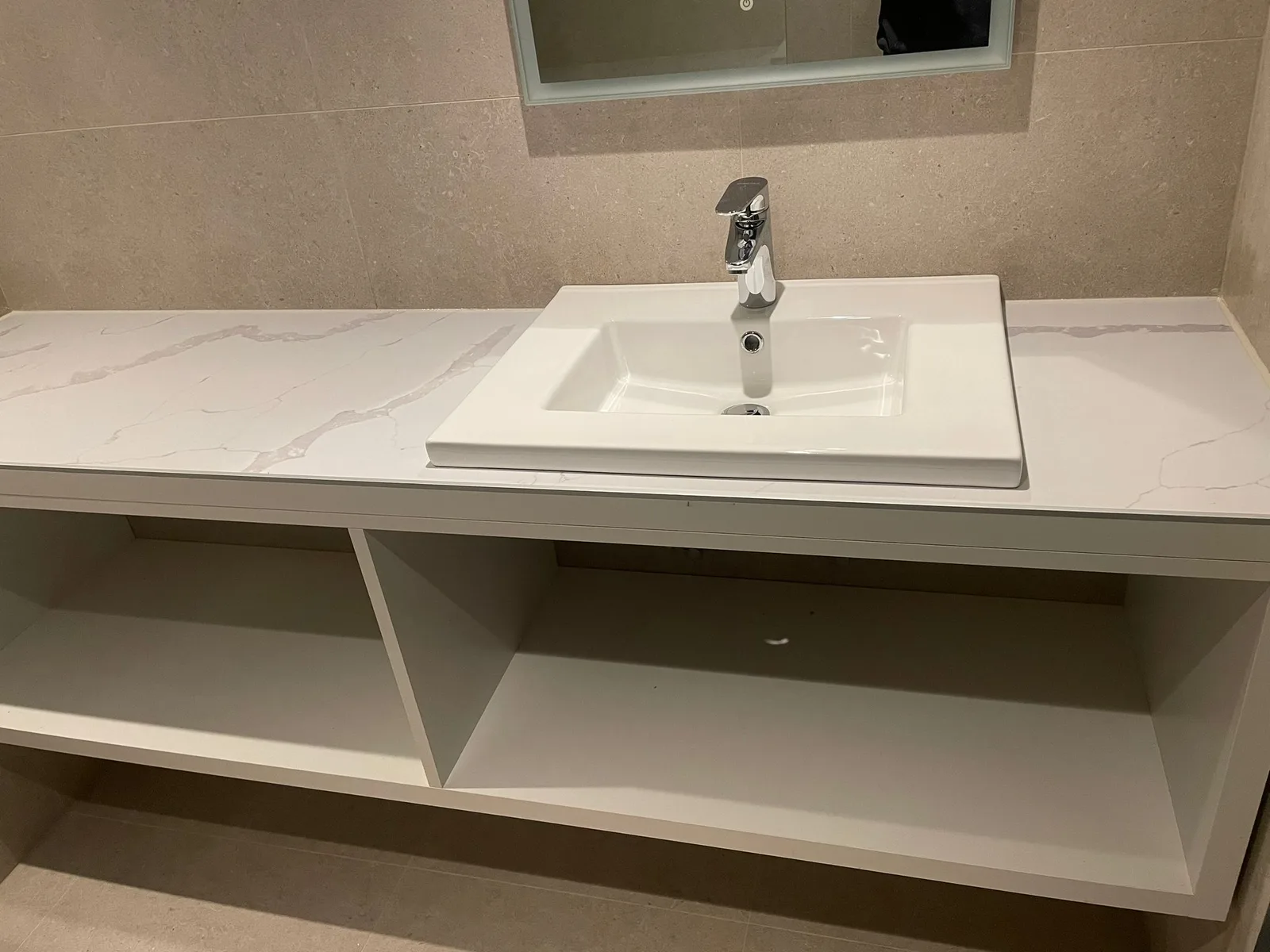 Bathroom and vanity details