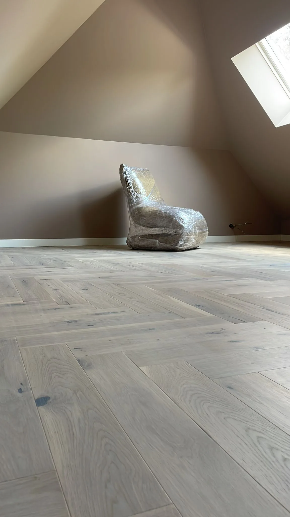 Interior fit-out and wood-look flooring