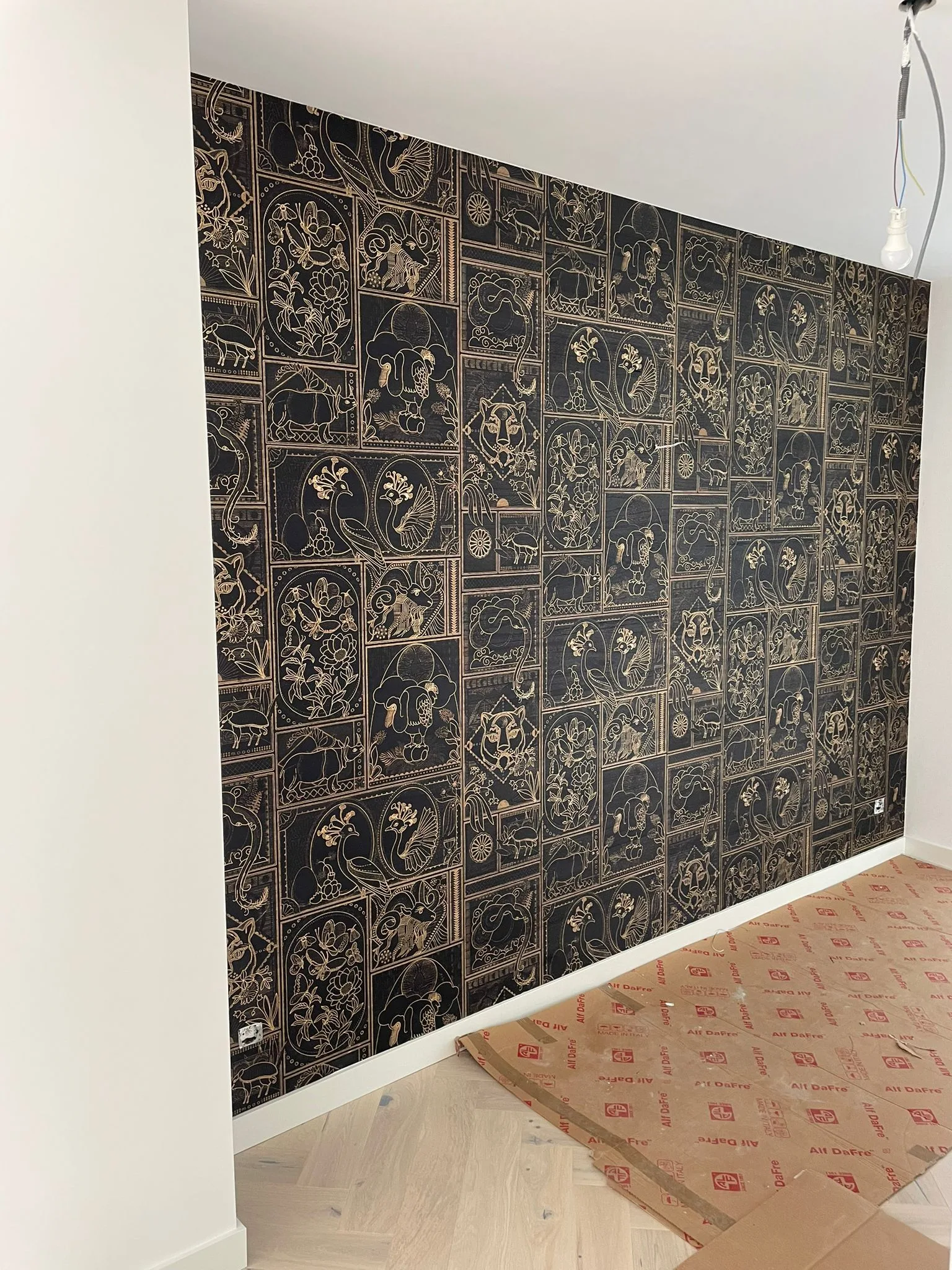Decorative wall and bedroom finishes